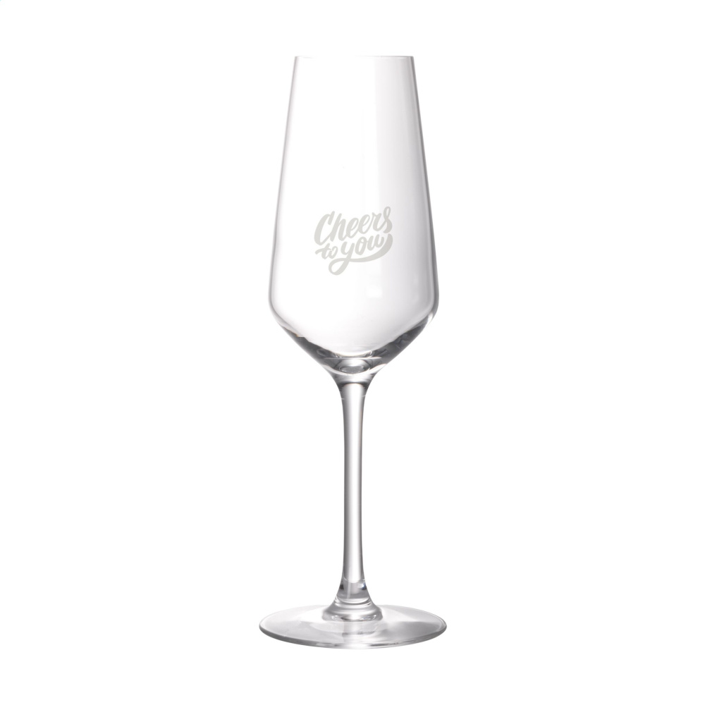 Logo trade promotional item photo of: Loire Champagne glass 230 ml