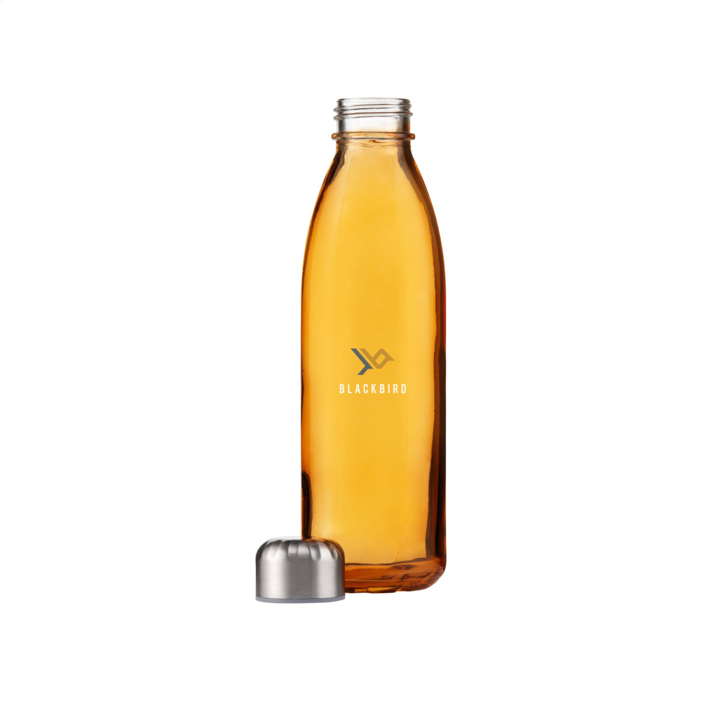 Logo trade advertising product photo of: Topflask Glass 650 ml drinking bottle