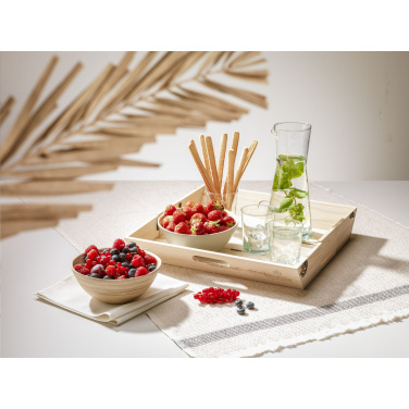 Logo trade advertising products image of: Zuja Recycled Water Glass 200 ml