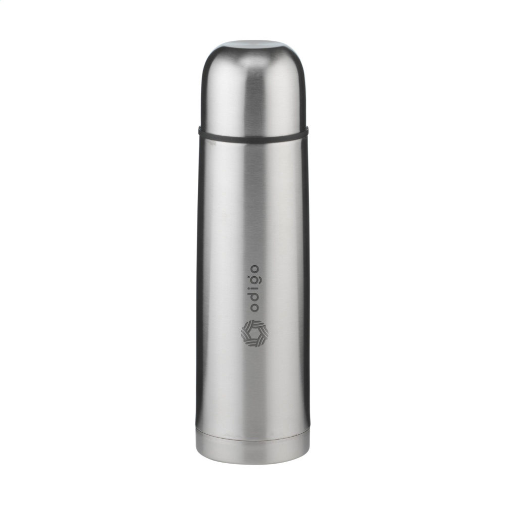 Logotrade promotional giveaway image of: Thermotop Midi RCS Recycled Steel 500 ml thermo bottle