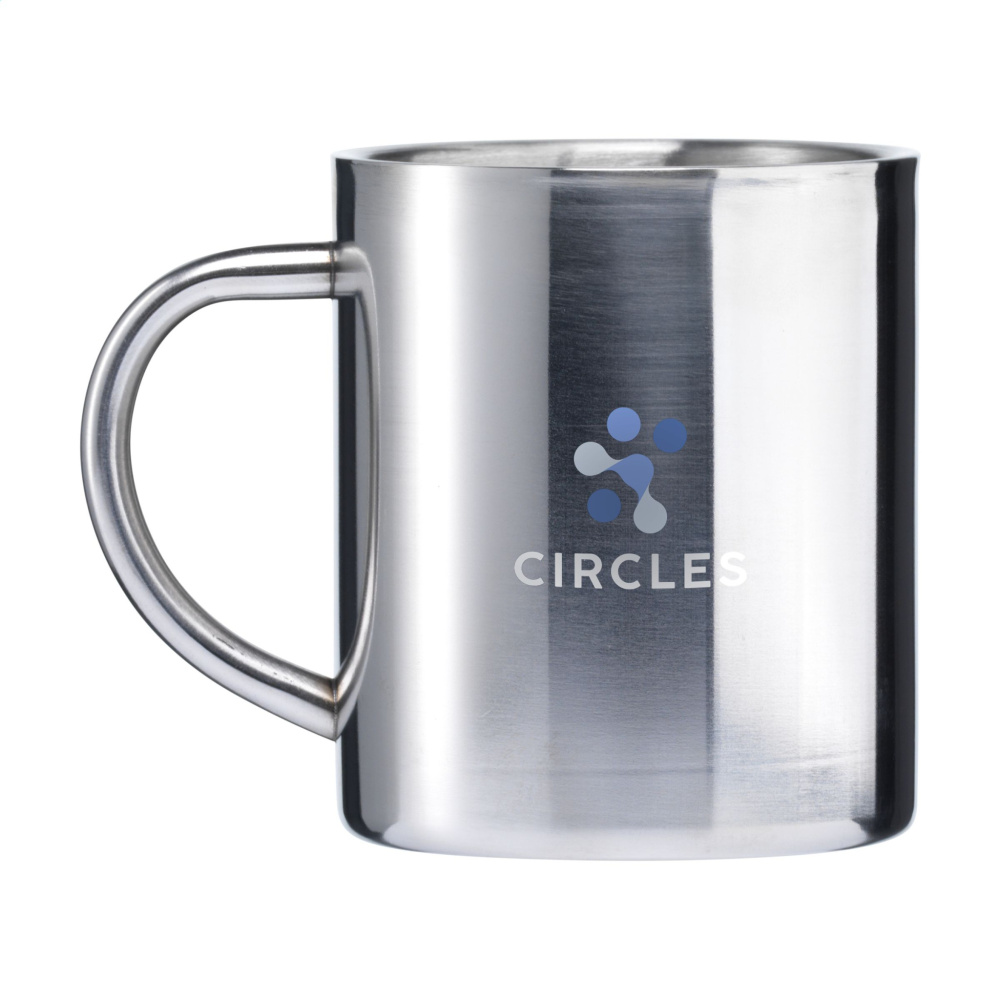 Logo trade promotional merchandise image of: IsoMug RCS Recycled Steel 300 ml