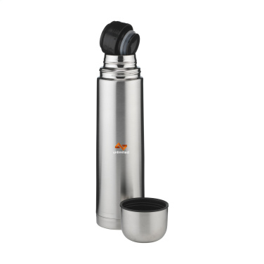 Logotrade advertising product picture of: Thermotop Maxi RCS Recycled Steel 1,000 ml thermobottle