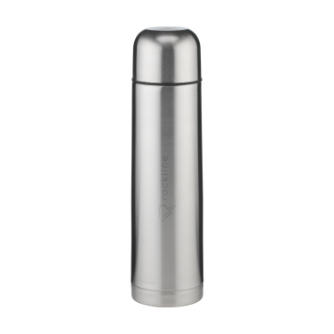 Logo trade promotional giveaway photo of: Thermotop Maxi RCS Recycled Steel 1,000 ml thermobottle