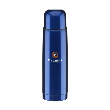 Logo trade promotional item photo of: ThermoColour RCS Recycled Steel 500 ml thermo bottle