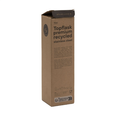 Logotrade promotional product picture of: Topflask Premium RCS Recycled Steel drinking bottle