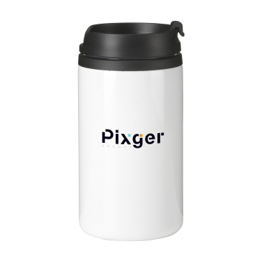 Logo trade promotional gifts image of: Thermo Can RCS Recycled Steel 300 ml thermo cup