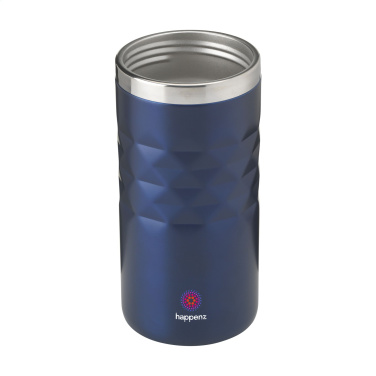 Logotrade promotional merchandise photo of: Geometric Mug RCS Recycled Steel 280 ml thermo cup