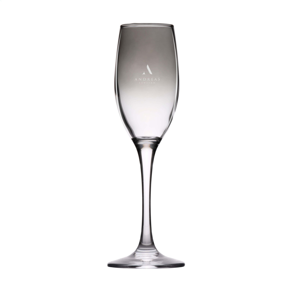 Logotrade business gift image of: Smokey Champagne glass 180 ml