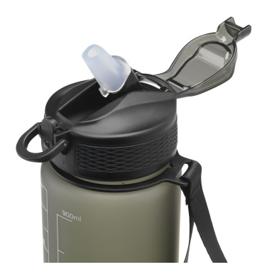 Logo trade promotional gift photo of: AquaSport GRS Recycled Water Bottle 1,000 ml