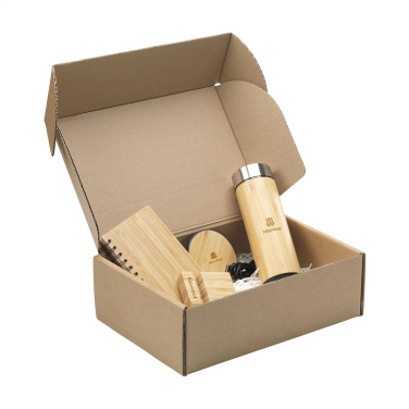 Logo trade business gift photo of: Merch Set Bamboo Boost