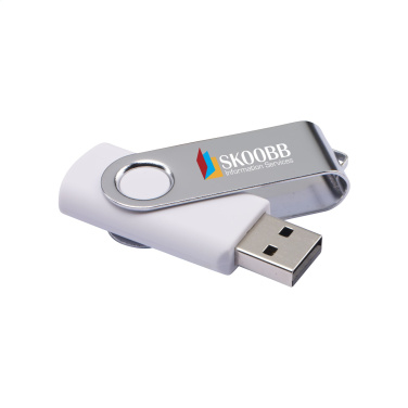 Logo trade advertising products image of: USB Twist 4 GB