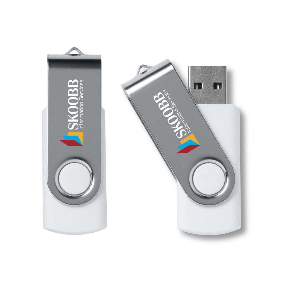 Logo trade promotional products picture of: USB Twist 64 GB