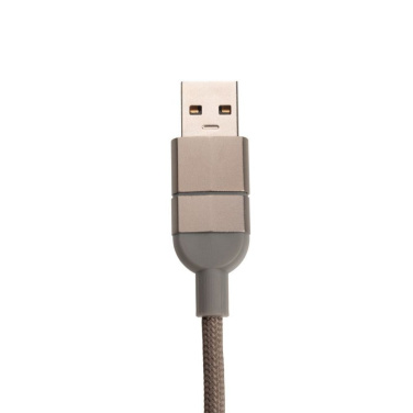 Logo trade promotional merchandise picture of: Charging cable with data transfer DONNES Pierre Cardin