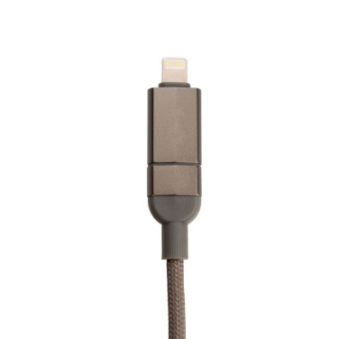 Logo trade promotional giveaway photo of: Charging cable with data transfer DONNES Pierre Cardin