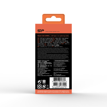 Logotrade promotional merchandise image of: DATA TRANSFER CABLE Boost Link Nylon LK50CL Type C Lightning