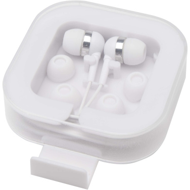 Logotrade business gift image of: Dofida wired Type-C earbuds with recycled plastic storage box