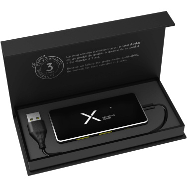 Logo trade promotional merchandise picture of: SCX.design H20 8-in-1 USB hub with dual input and 6-ports
