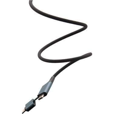 Logotrade promotional merchandise image of: SCX.design C52 100W 4-in-1 rPET magnetic ultra fast charging cable 
