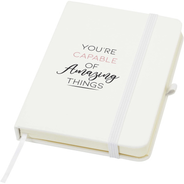Logo trade promotional product photo of: Spectrum Plus A6 hard cover notebook