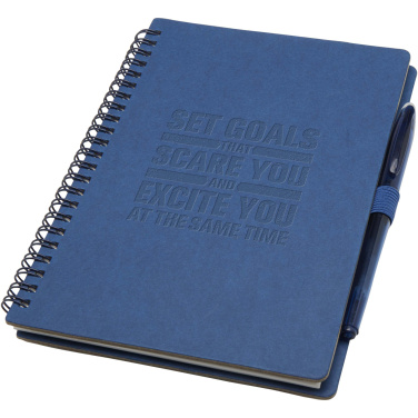 Logotrade corporate gifts photo of: Slate reusable soft cover notebook and pen set (black ink)
