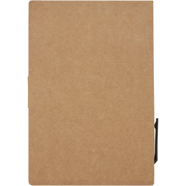 Logo trade corporate gifts picture of: Swift sticky notes booklet with ballpoint pen (black ink)