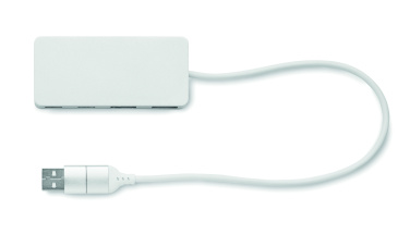 Logotrade promotional merchandise picture of: USB hub 4 ports 27,5 cm