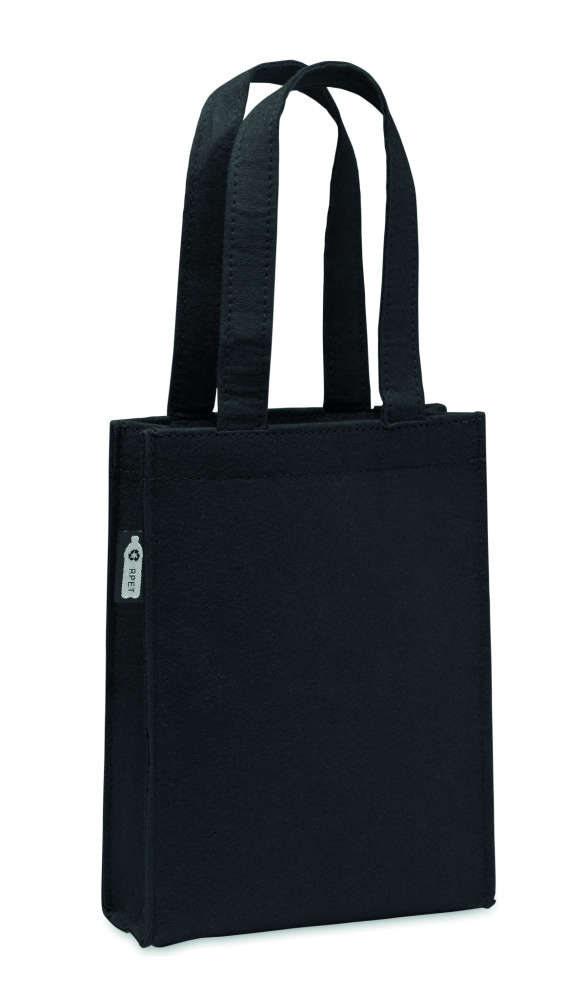 Logotrade promotional gift picture of: Small RPET felt gift bag