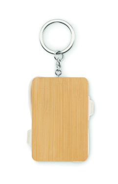 Logo trade promotional gifts image of: Key ring charging cable