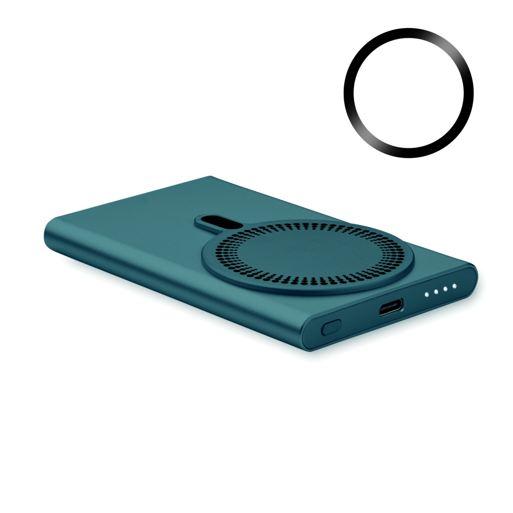 Logo trade business gifts image of: Wireless charger power bank