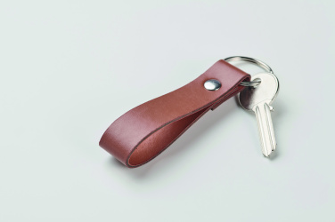 Logo trade promotional giveaway photo of: PU loop key ring