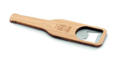 Logotrade promotional giveaway picture of: Bamboo bottle opener