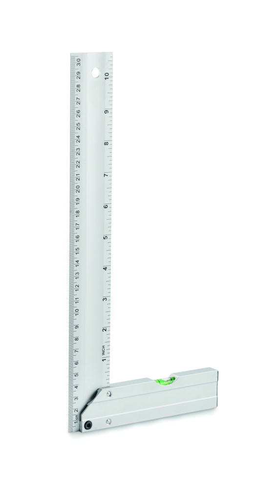 Logotrade promotional gift image of: Aluminium level ruler 30 cm