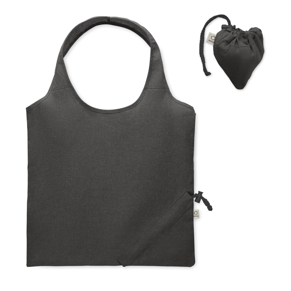 Logo trade advertising product photo of: Foldable shopping bag 140 gr/m²