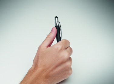 Logo trade promotional items image of: Stylus spinner pen
