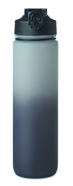 Logo trade advertising products image of: Sports water bottle RPET 1L
