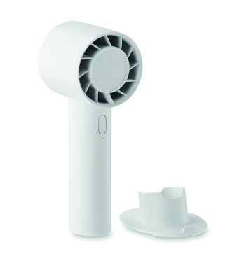 Logo trade business gift photo of: Small portable fan 2000 mAh