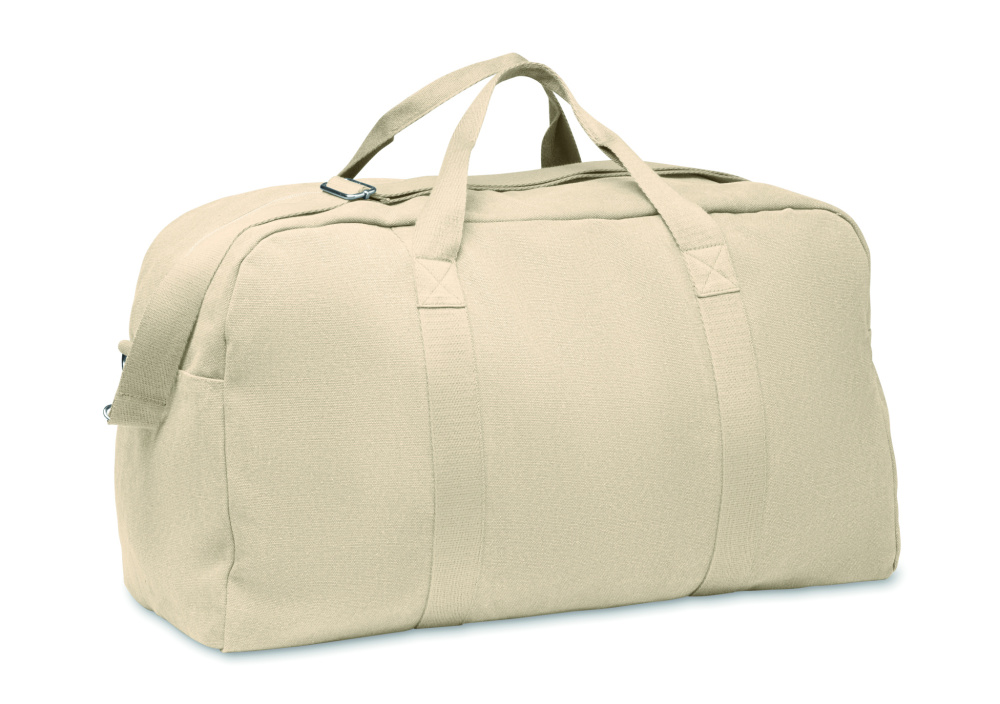Logo trade promotional merchandise image of: Duffle travel bag 450 gr/m²