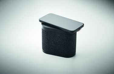 Logo trade business gift photo of: 15W wireless charger speaker