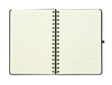 Logotrade advertising product picture of: A5 notebook with phone holder