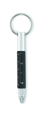 Logo trade promotional items image of: Key ring with twist action pen