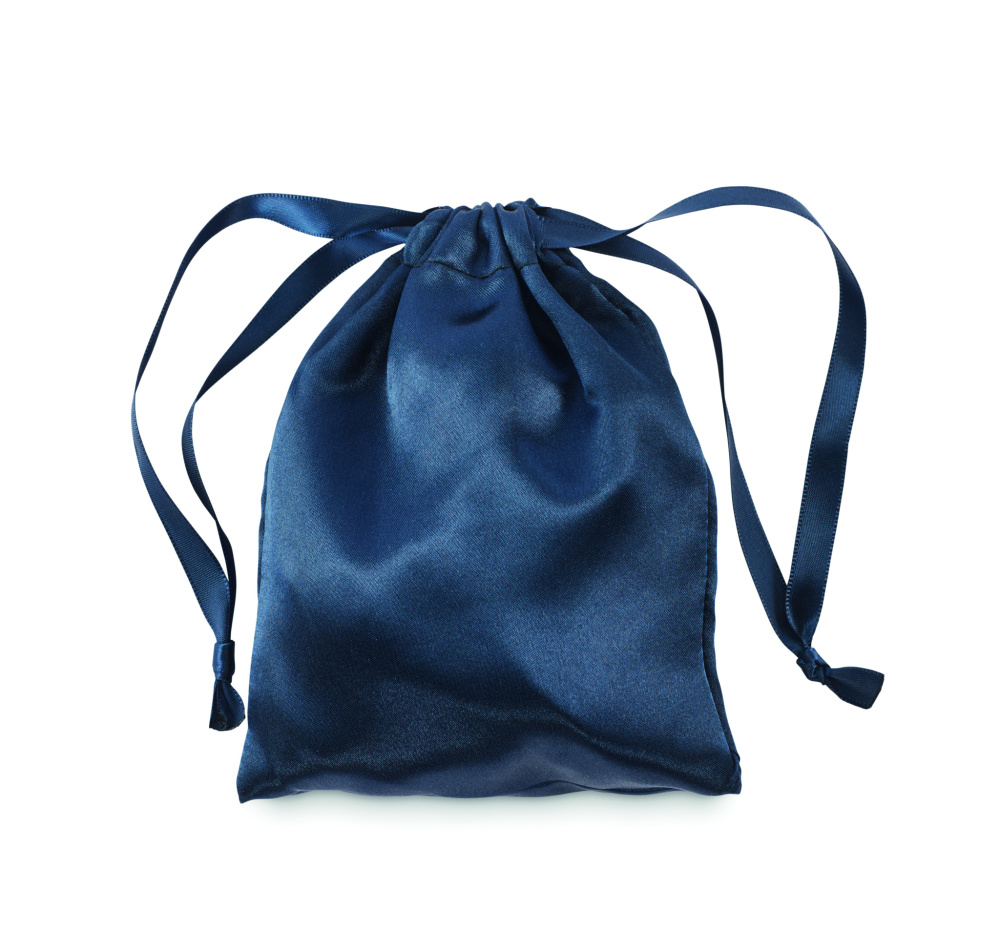 Logo trade business gifts image of: Soft polyester eye mask