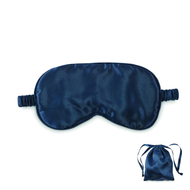 Logo trade corporate gift photo of: Soft polyester eye mask