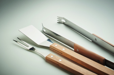 Logo trade promotional items image of: Oakwood barbecue set