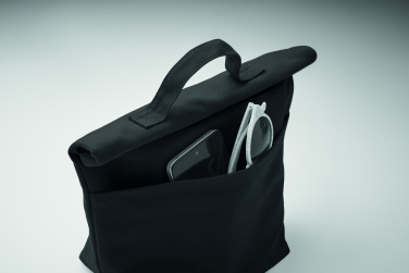 Logo trade promotional merchandise photo of: Recycled cotton cooler bag