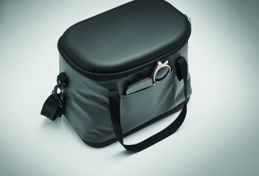 Logo trade corporate gifts image of: Tarpaulin cooler bag 40L
