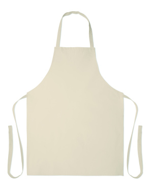 Logo trade promotional giveaways image of: Recycled cotton apron