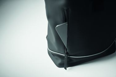 Logotrade promotional gift picture of: Laptop 15" roll top PU backpack