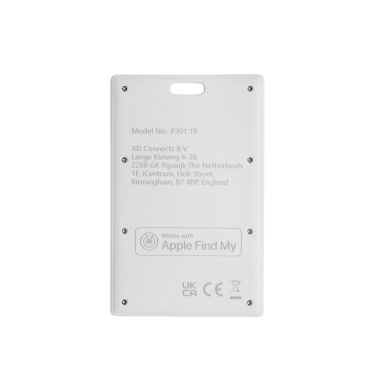 Logo trade promotional gifts image of: Findcard RCS recycled plastic item finder card