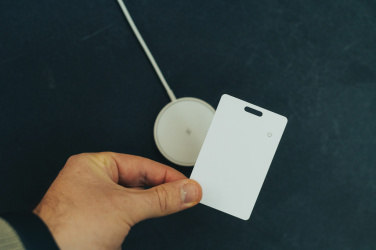 Logotrade promotional item picture of: Findit RCS rplastic ultra-thin finder card rechargeable