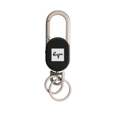 Logo trade promotional giveaways image of: Keyfinder keychain with worldwide locating and USB C